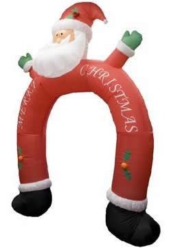 Inflatable Santa Arch