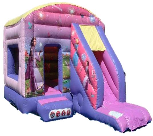 12x18ft Garden Princess Bounce n Slide