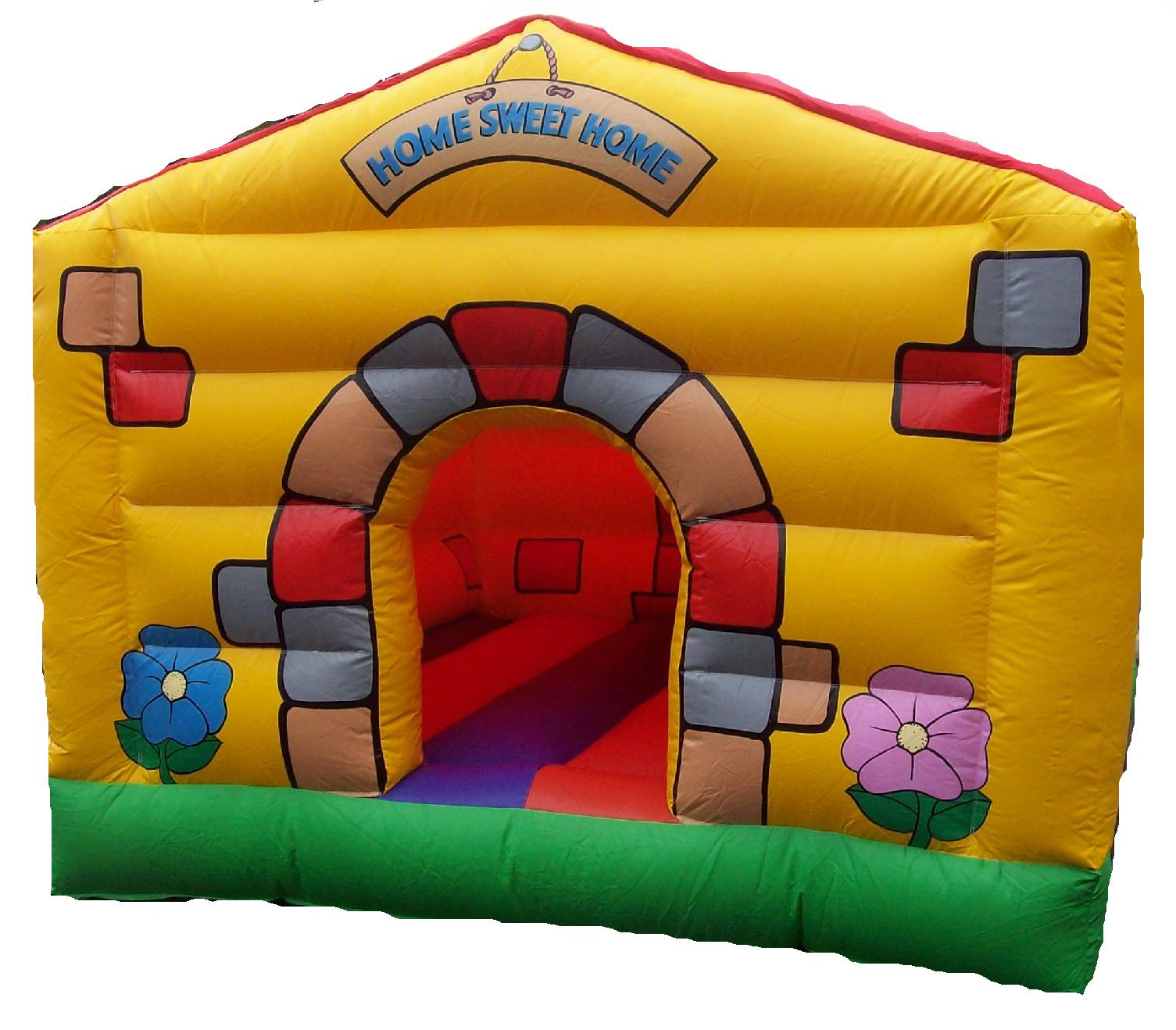 10x10ft Home Sweet Home Bouncy Castle