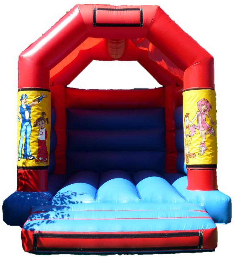 11x13ft Lazy Town Bouncy Castle